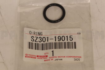 Toyota SZ30119015 RING, O(FOR OIL COOLER)