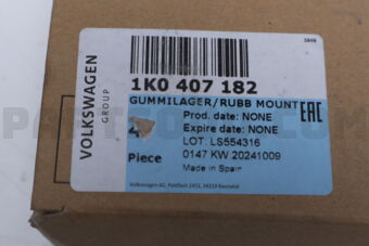 VAG 1K0407182 BUSH-CONTROLARM-FR LH&RH-VW/AU