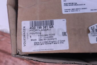 VAG 4G0199381QA HYDRO MOUNTING/RH/AUDI A6