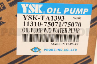 YSK 1131075071 OIL PUMP