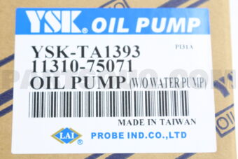 YSK YSKTA1393 OIL PUMP