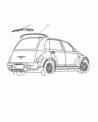 PT CRUISER CHRYSLER PT CRUISER EXPORT