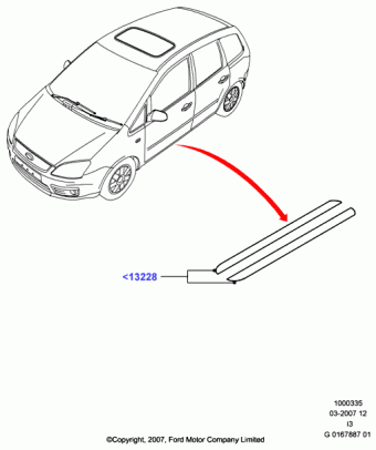 Focus C-Max CB3 2007-2011 Europe 2007