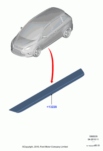 Focus C-Max CB7 2011-2015 Europe 2011