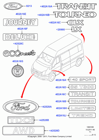 Transit TT9 2006-2014 Europe 2006