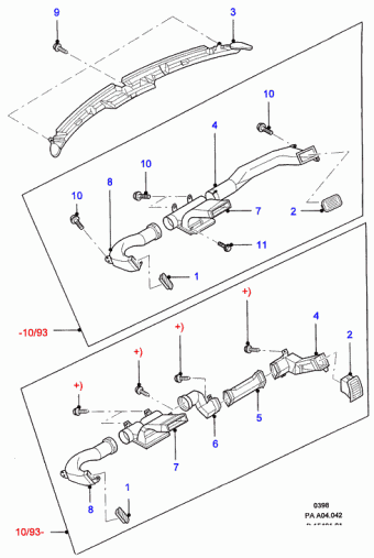 Probe PA 1992-1997 Europe 1992