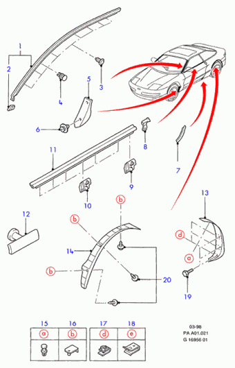Probe PA 1992-1997 Europe 1992