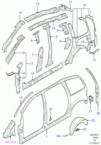 Galaxy VX 1994-2000 Europe 1994
