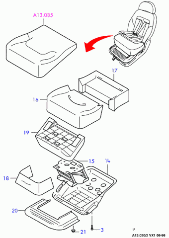 Galaxy VX 1994-2000 Europe 1994
