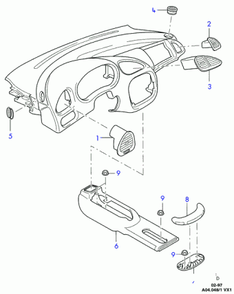 Galaxy VX 1994-2000 Europe 1994