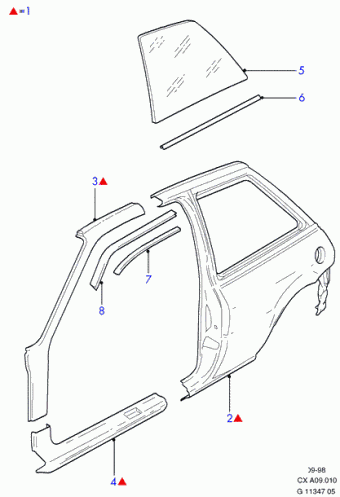 Fiesta CX 1989-1996 Europe 1989