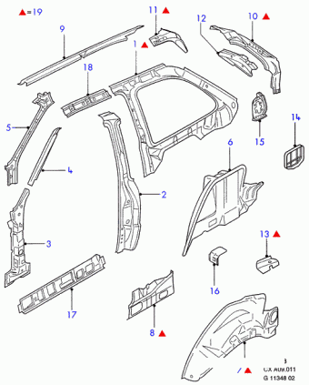 Fiesta CX 1989-1996 Europe 1989