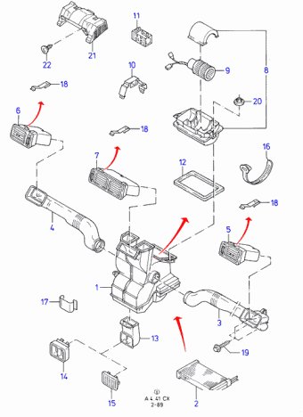 Fiesta CX 1989-1996 Europe 1989