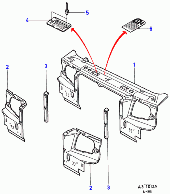 Escort DA 1986-1990 Europe 1986