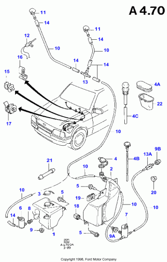 Escort DA 1986-1990 Europe 1986
