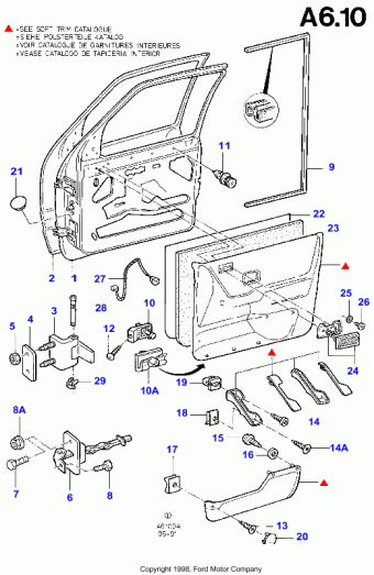 Escort DA 1986-1990 Europe 1986