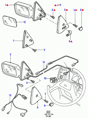 Escort DA 1986-1990 Europe 1986