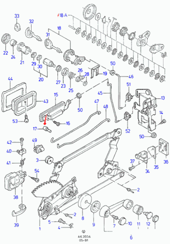 Escort DA 1986-1990 Europe 1986