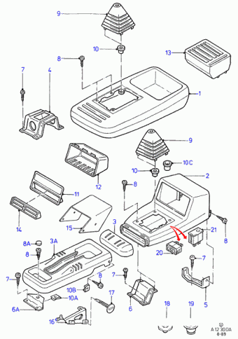 Escort DA 1986-1990 Europe 1986