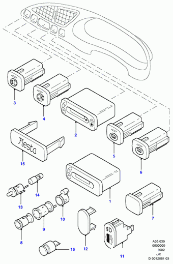 Fiesta DX 1995-2002 Europe 1995