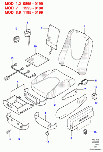 Fiesta DX 1995-2002 Europe 1995