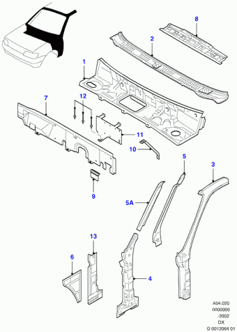 Fiesta DX 1995-2002 Europe 1995