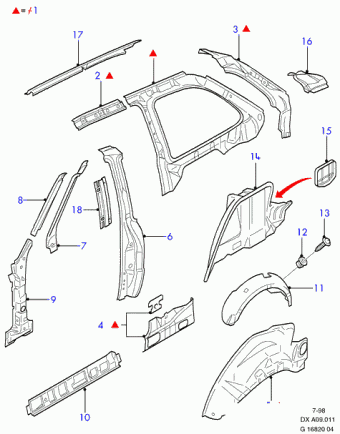 Fiesta DX 1995-2002 Europe 1995