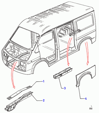 Transit DY 1991-1994 Europe 1991