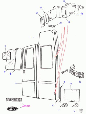 Transit DY 1991-1994 Europe 1991