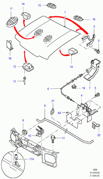 Escort/Orion EA 1990-1995 Europe 1990