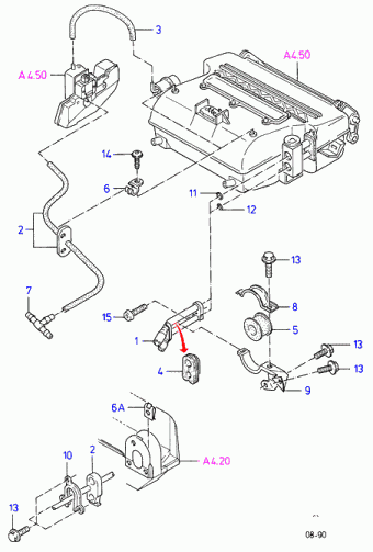 Escort/Orion EA 1990-1995 Europe 1990