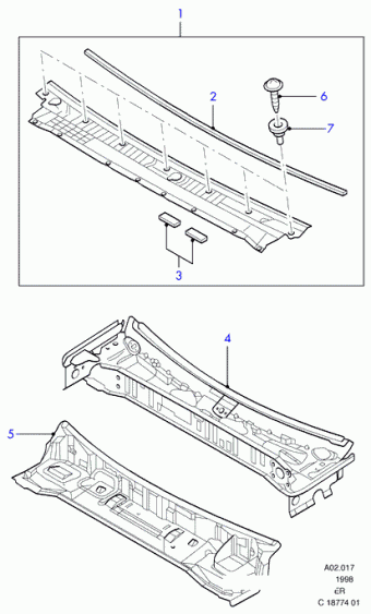 Ranger ER 1998-2003 Europe 1998