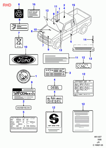 Ranger ER 1998-2003 Europe 1998