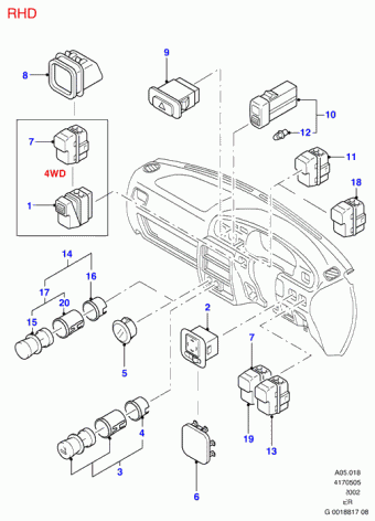 Ranger ER 1998-2003 Europe 1998