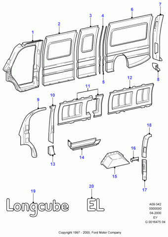Transit EY 1994-2000 Europe 1994