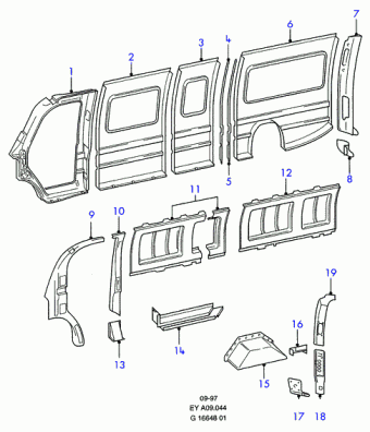 Transit EY 1994-2000 Europe 1994