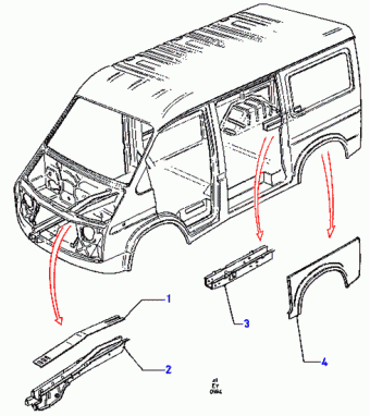 Transit EY 1994-2000 Europe 1994