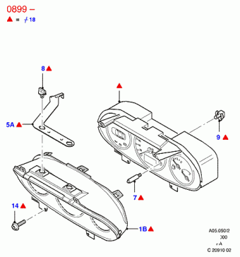 Escort FA 1995-2001 Europe 1995