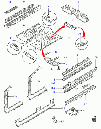 Escort FA 1995-2001 Europe 1995