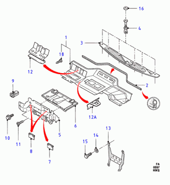 Escort FA 1995-2001 Europe 1995