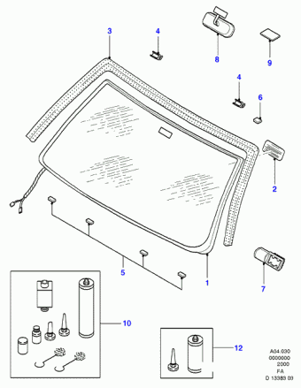 Escort FA 1995-2001 Europe 1995