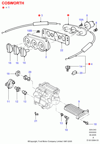 Escort FA 1995-2001 Europe 1995