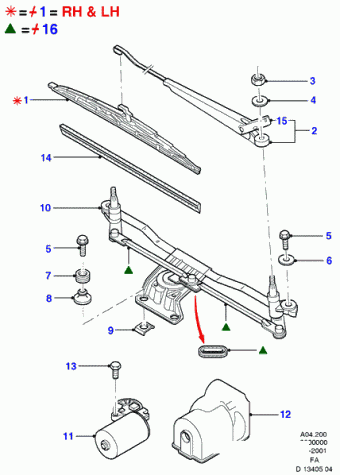 Escort FA 1995-2001 Europe 1995