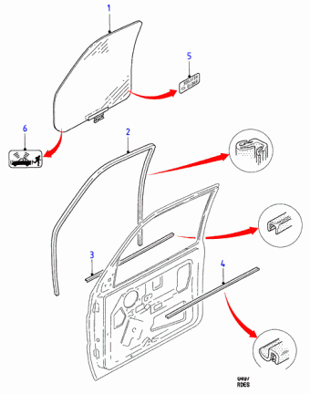 Escort FA 1995-2001 Europe 1995