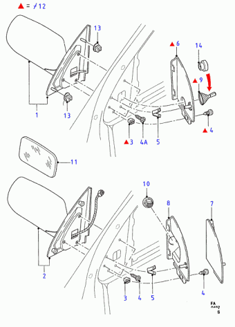 Escort FA 1995-2001 Europe 1995