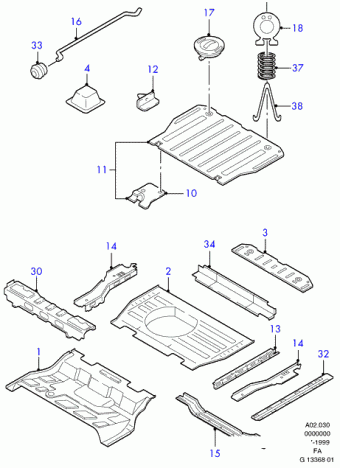 Escort FA 1995-2001 Europe 1995