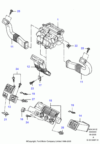Escort FA 1995-2001 Europe 1995