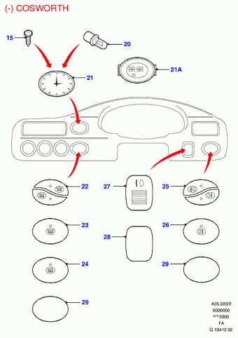 Escort FA 1995-2001 Europe 1995