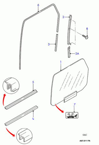 Escort FA 1995-2001 Europe 1995