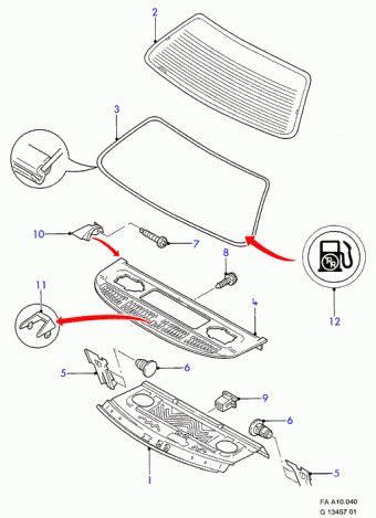 Escort FA 1995-2001 Europe 1995